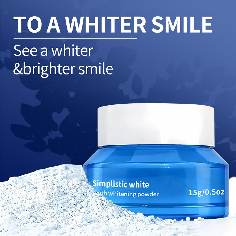 Teeth Whitening Price - Bubuk Pemutih Gigi Putih Sederhana, Bubuk