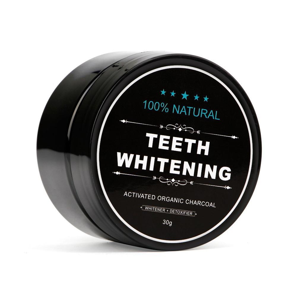 Teeth Whitening Activated Organic Charcoal - Bubuk Pemutih Gigi Alami Organik Arang