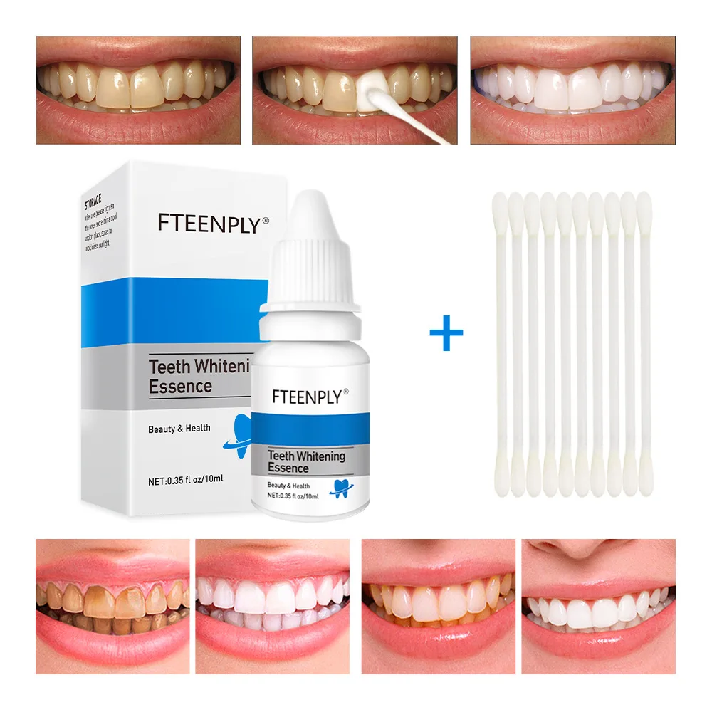 Teeth Whitening Price - FTEENPLY Bubuk Esensi Pemutih Gigi Serum