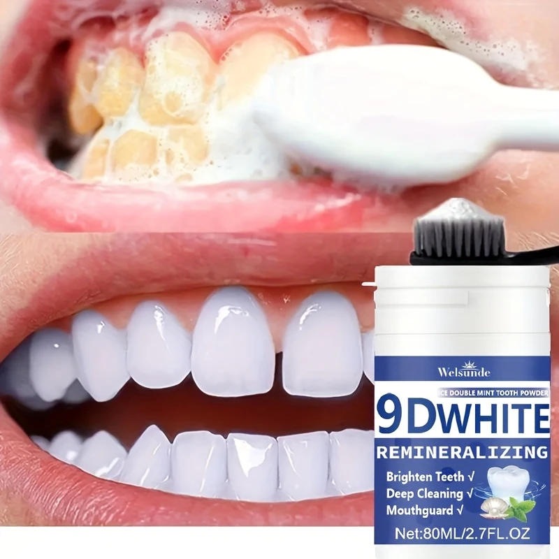 Teeth Whitening Price - Bubuk Gigi Hidroksiapatit Remineralisasi 9D Putih,