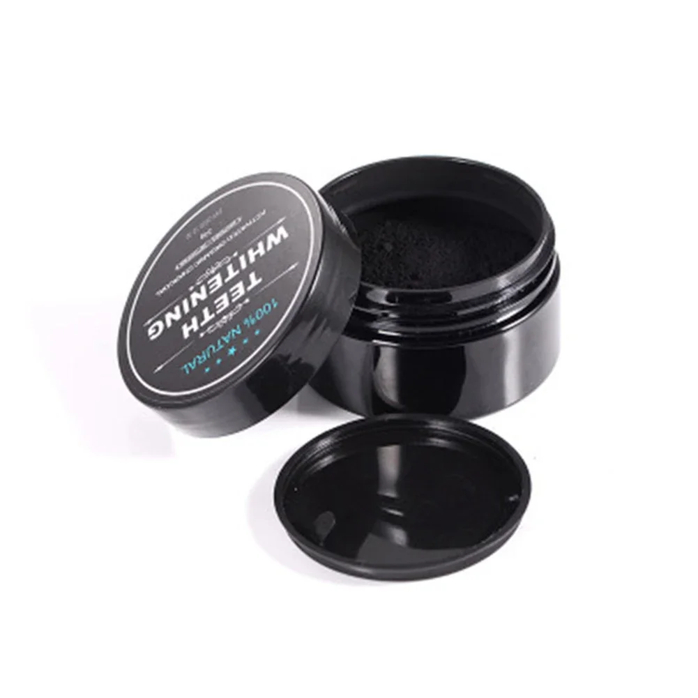 Teeth Whitening Activated Organic Charcoal - Bubuk pemutih gigi, 2 jenis, arang