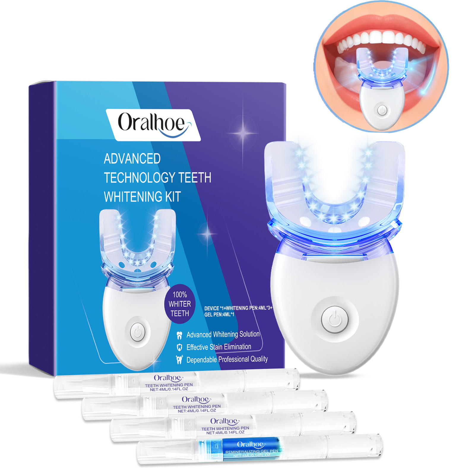 Teeth Whitening Price - Kit Lampu LED Pemutih Gigi Profesional