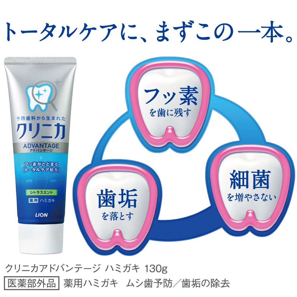 3 Pcs Jepang LION CLINICA Mint - Teeth Whitening Japan ulasan dan harga