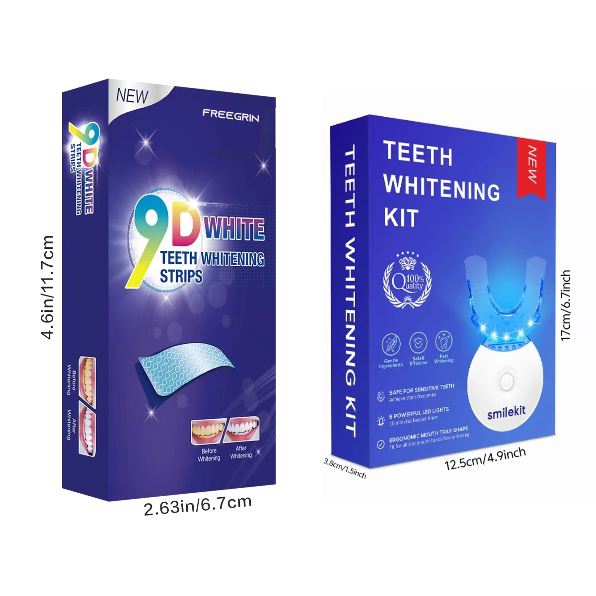 Kit pemutih gigi-5X lampu LED  - Teeth Whitening Price ulasan dan harga