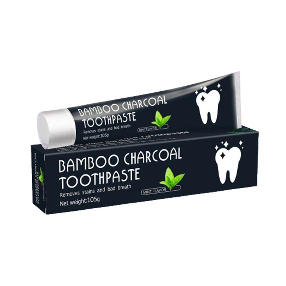 Pasta Gigi Arang Bambu Pemutih - Teeth Whitening Activated Organic Charcoal ulasan dan harga