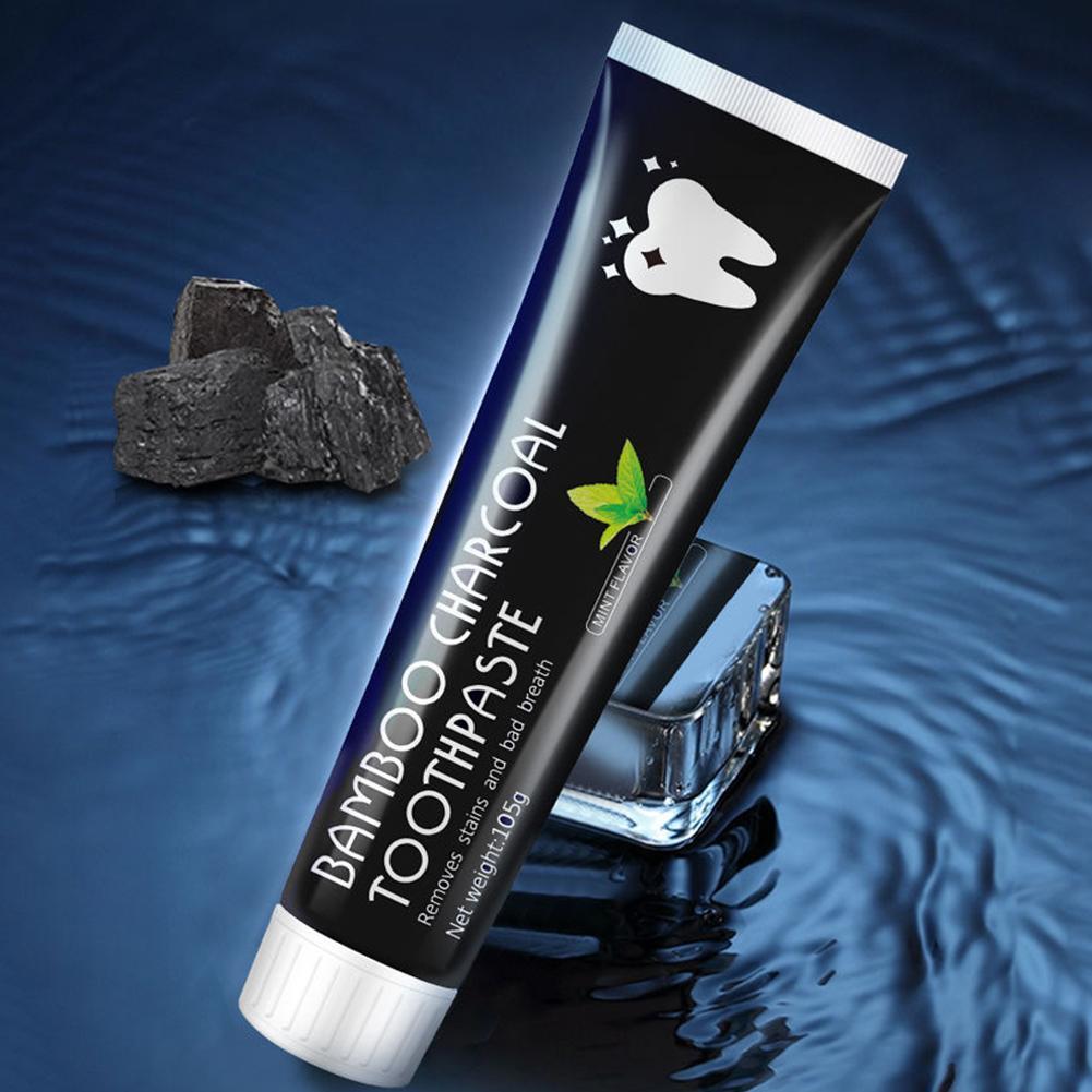 Pasta Gigi Arang Bambu Pemutih - Teeth Whitening Activated Organic Charcoal ulasan dan harga