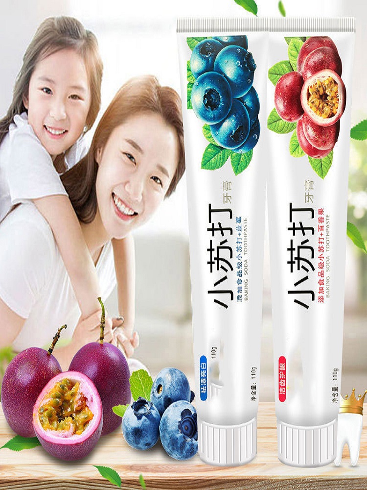 Pasta Gigi Soda Kue Rasa Buah, - Teeth Whitening Baking Soda ulasan dan harga