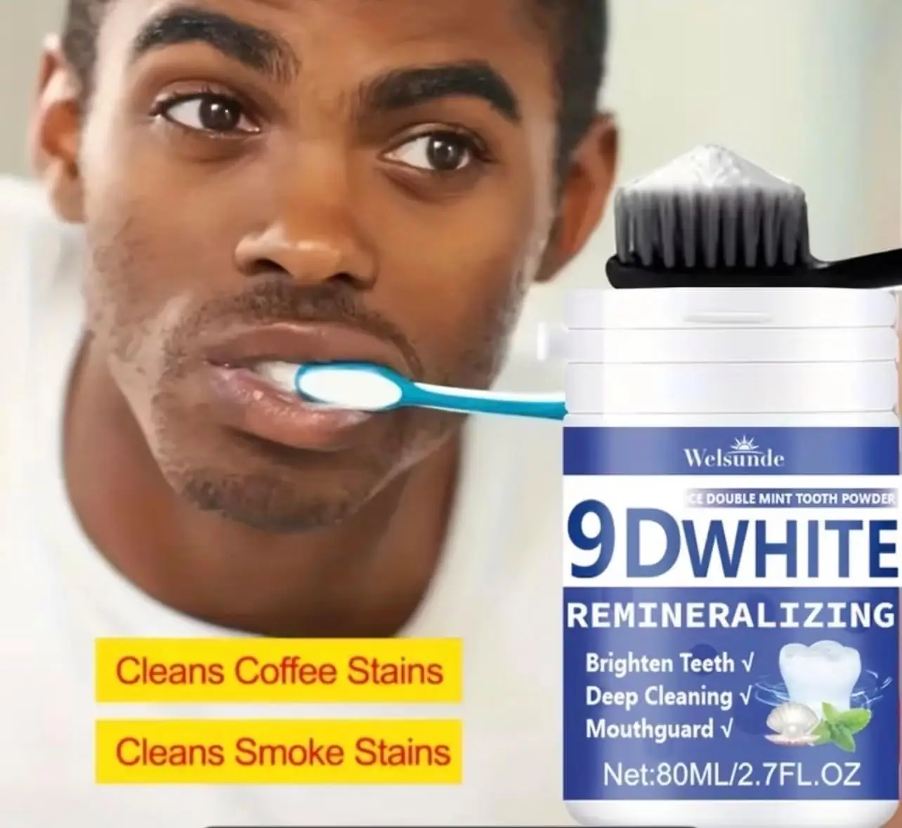 Bubuk Gigi Hidroksiapatit Remi - Teeth Whitening Price ulasan dan harga