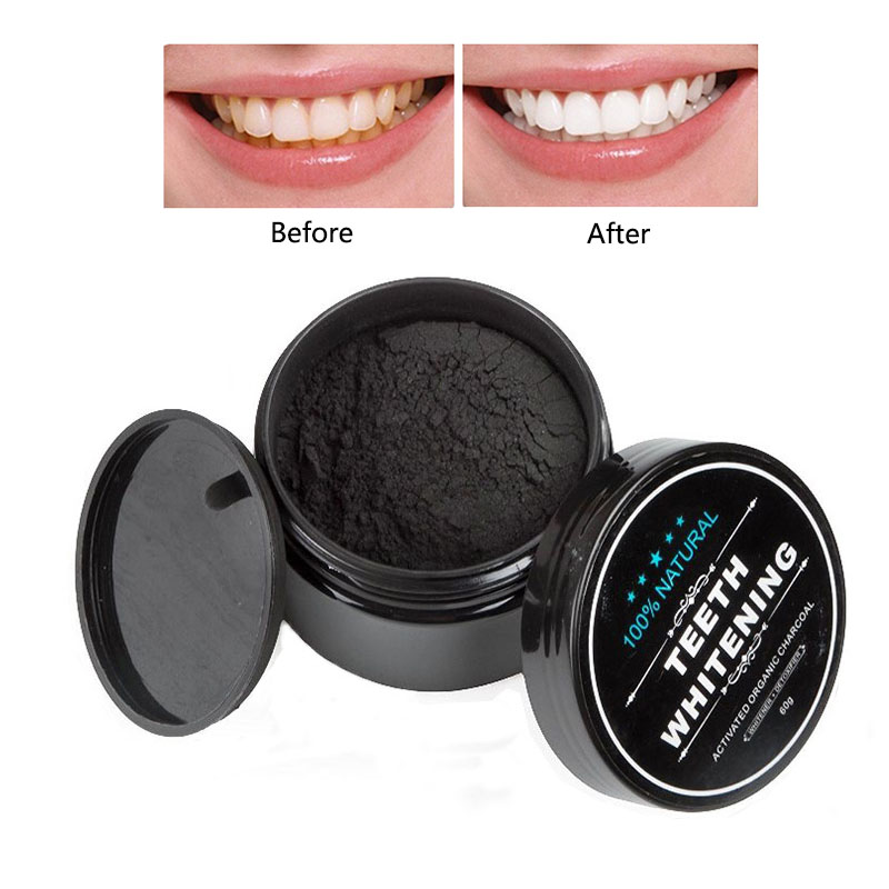 30g Teeth Whitening Powder Too - Teeth Whitening Activated Organic Charcoal ulasan dan harga