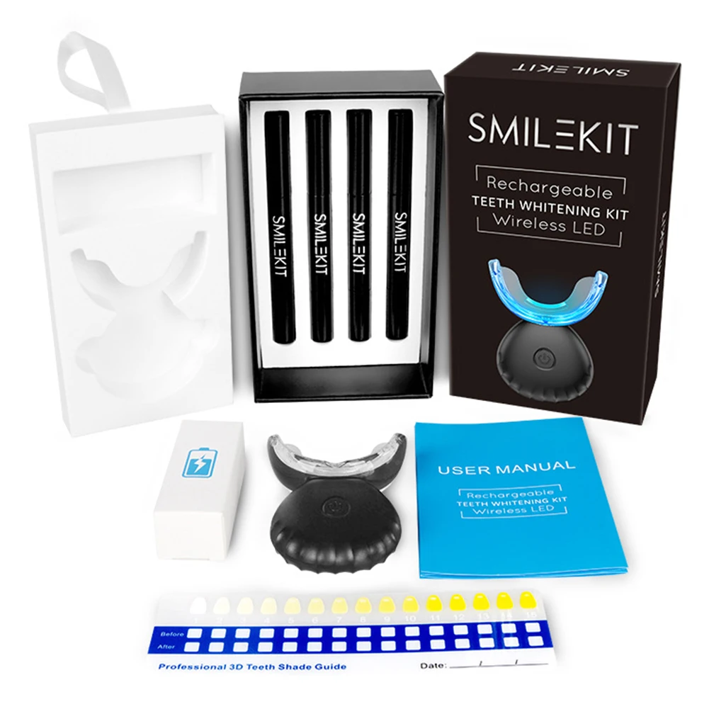 Kit pemutih gigi Mini 16 LED c - Teeth Whitening Price ulasan dan harga