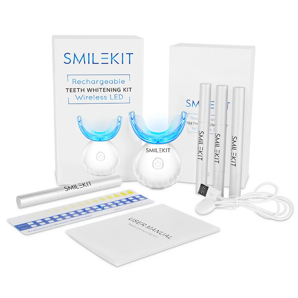 Kit pemutih gigi Mini 16 LED c - Teeth Whitening Price ulasan dan harga
