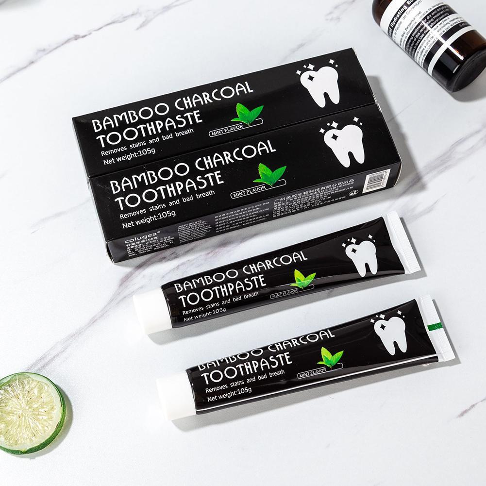 Pasta Gigi Arang Bambu Pemutih - Teeth Whitening Activated Organic Charcoal ulasan dan harga
