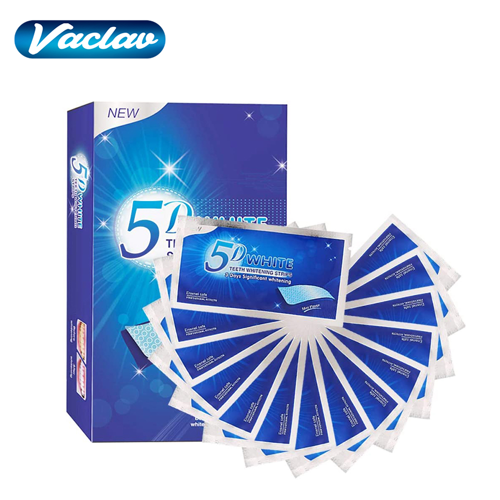 Strip Pemutih Gigi 5D Gel Pemu - Teeth Whitening Price ulasan dan harga