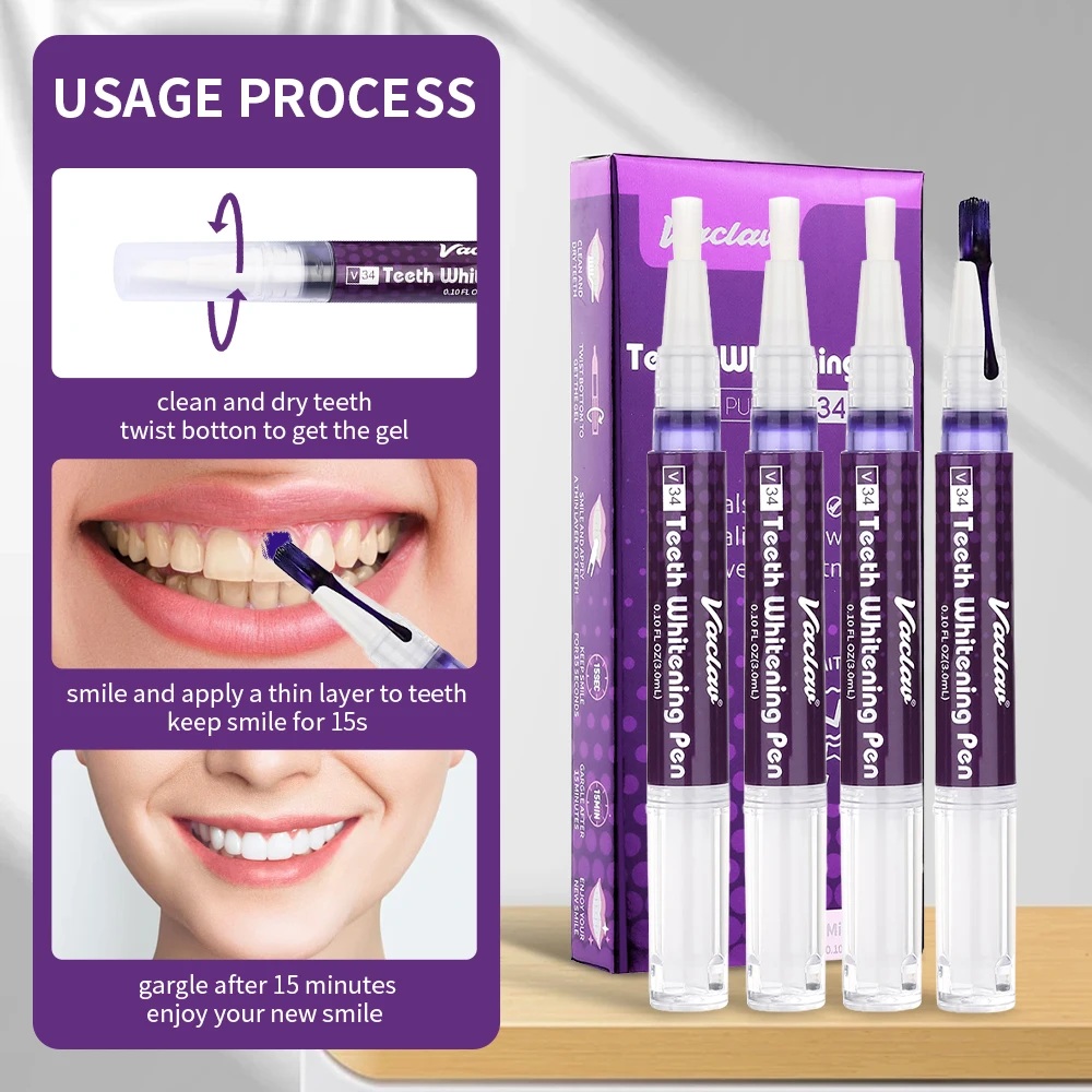 Pena Gel Pemutih Gigi Vaclav V - Teeth Whitening Price ulasan dan harga